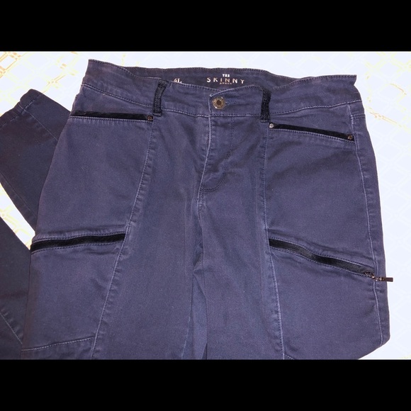 WHBM The Skinny pants with zippered pockets 4L - Picture 2 of 4